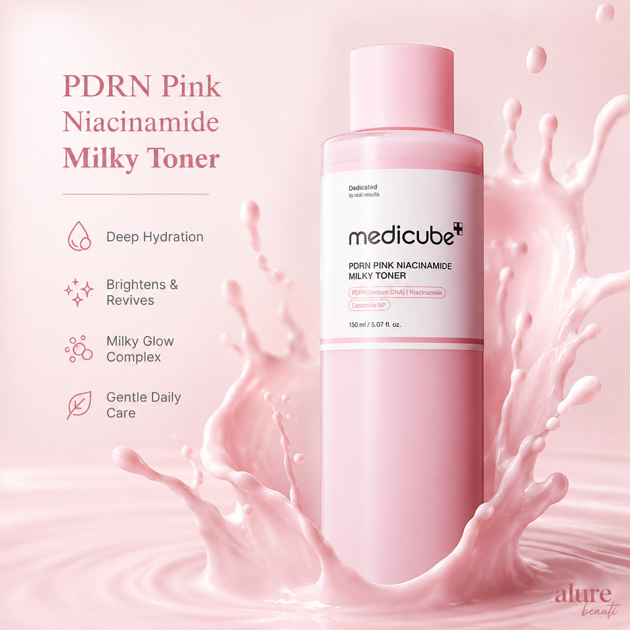 Medicube PDRN Pink Niacinamide Milky Toner (1)